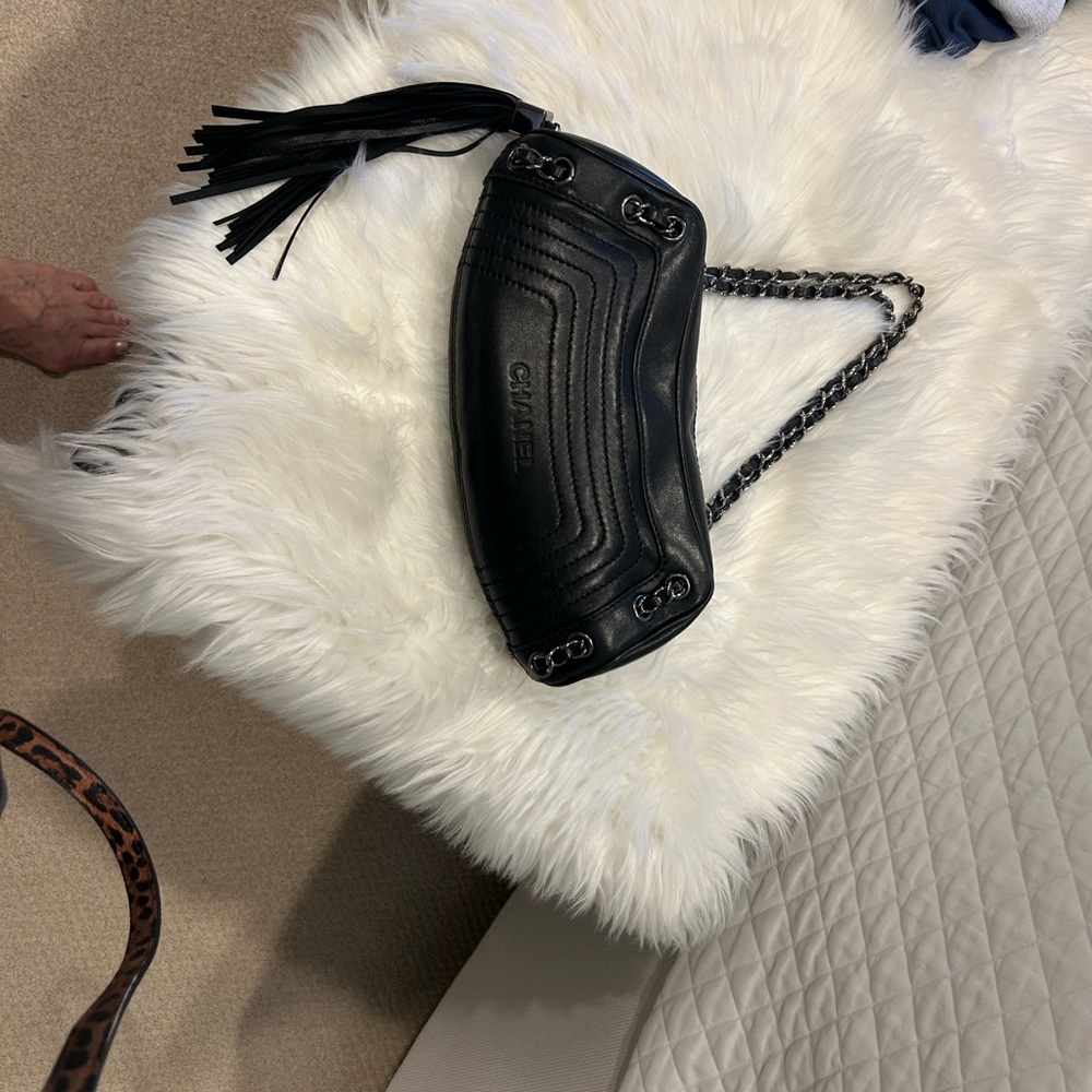 Chanel Black Quilted Shoulder Bag